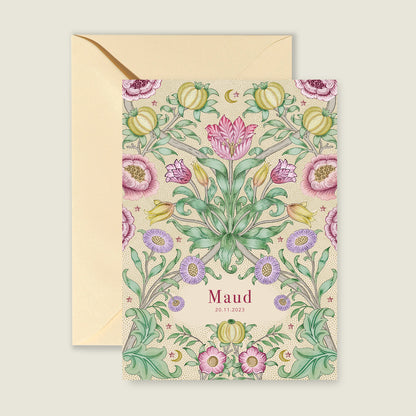 Sample Blooming Flowers Pink - Story of July