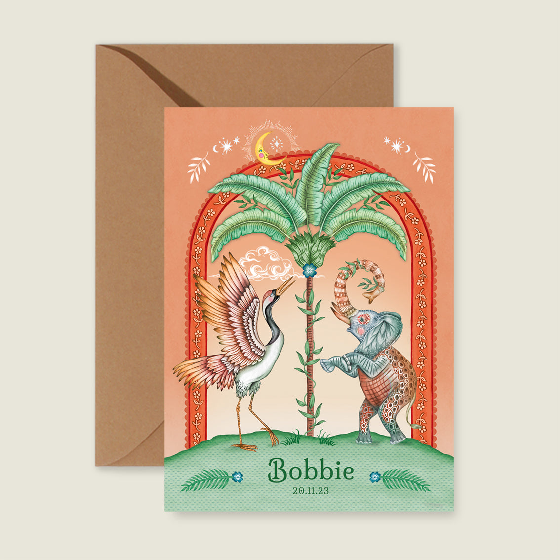 Crane Bird And The Elephant Terra - Story of July