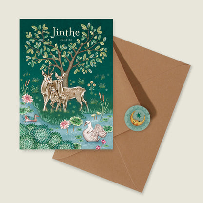 Deer Family Green - Story of July