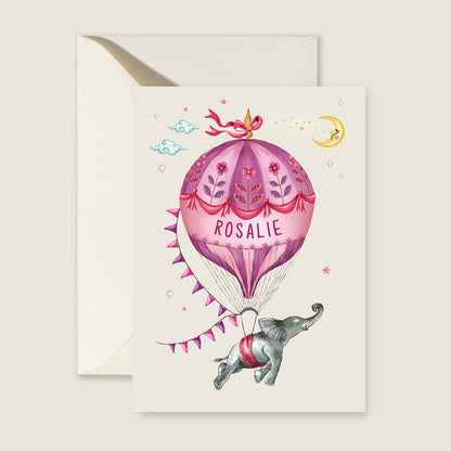 Sample Elephant Balloon Lila - Story of July