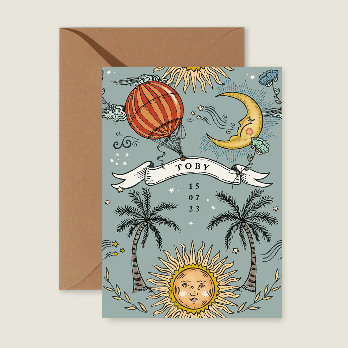 Sun And Moon Blue - Story of July