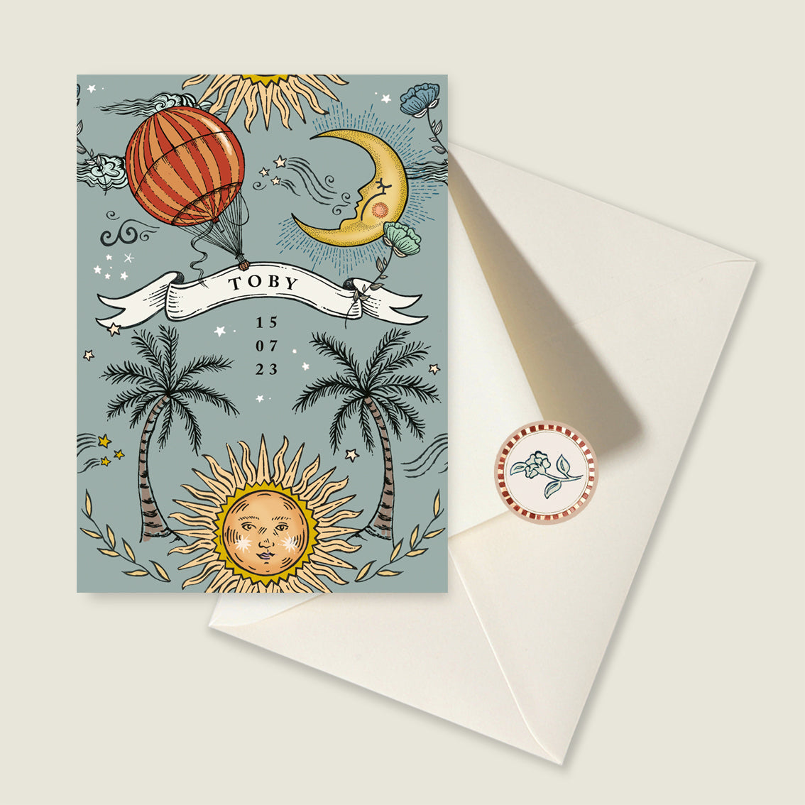 Sample Sun And Moon Blue - Story of July