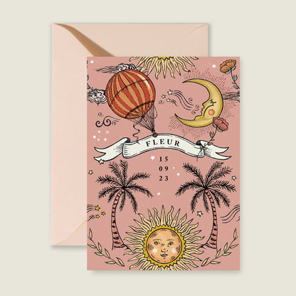 Sample Sun And Moon Pink - Story of July