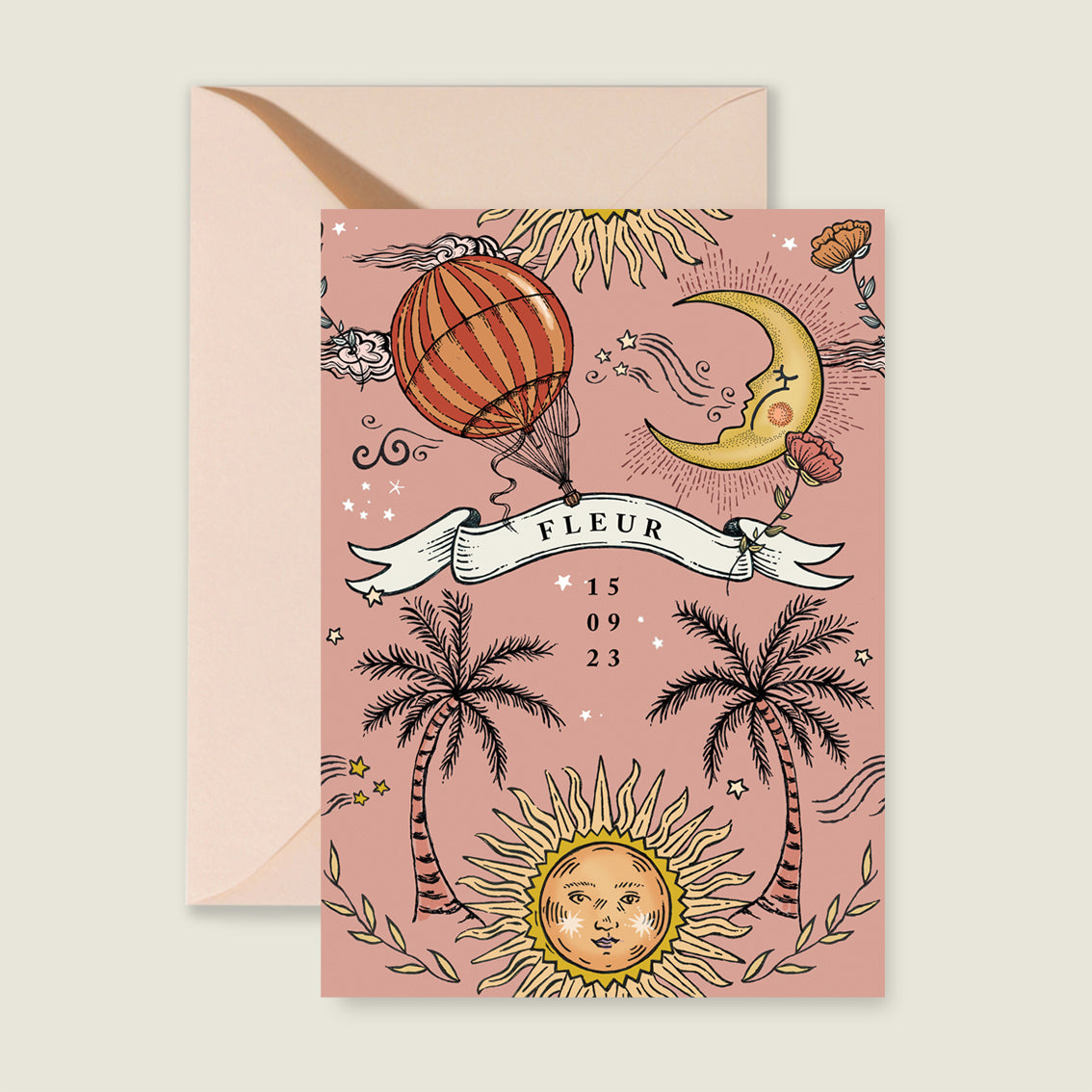 Sun And Moon Pink - Story of July