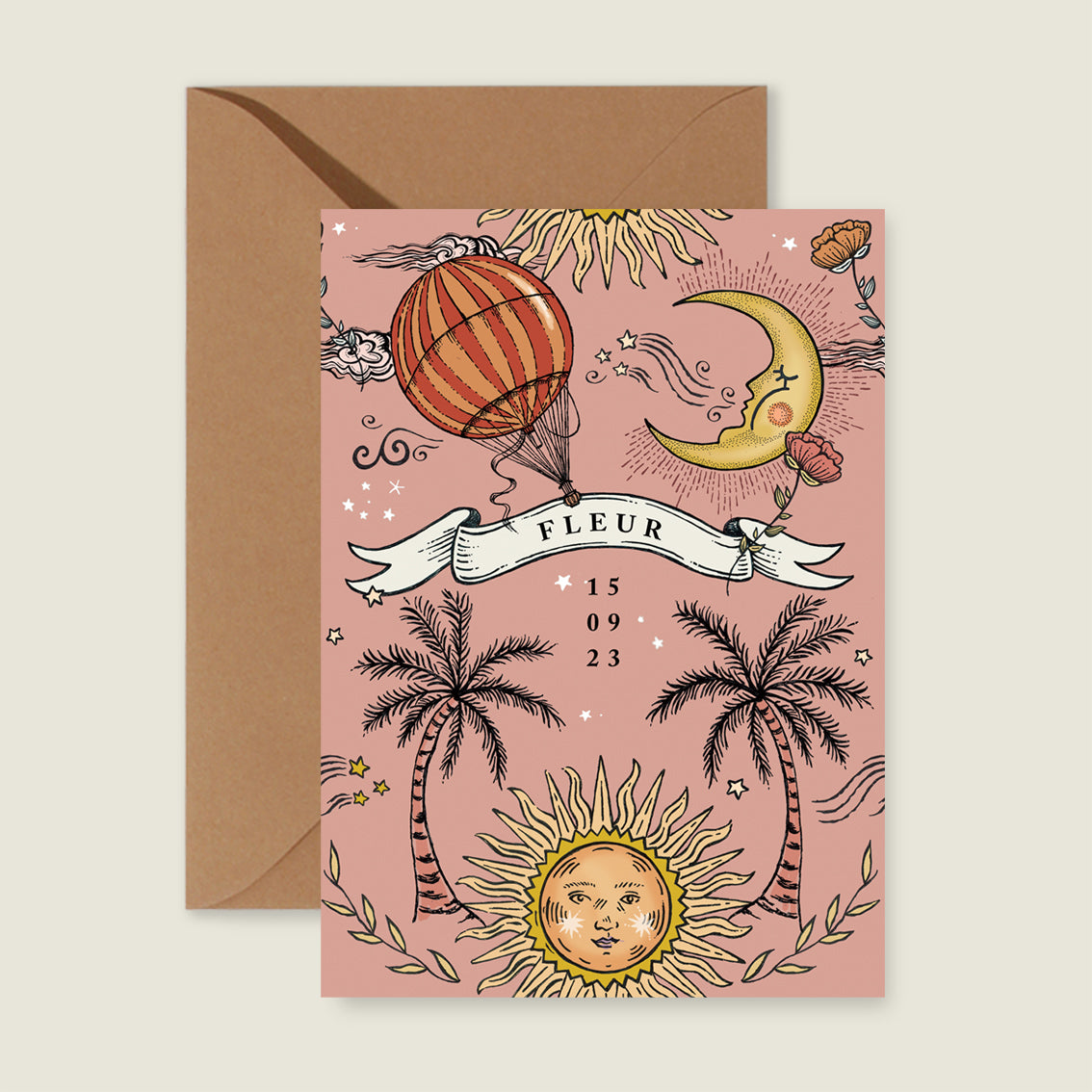 Sun And Moon Pink - Story of July