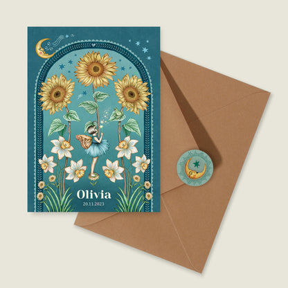 Sunflowers Blue - Story of July