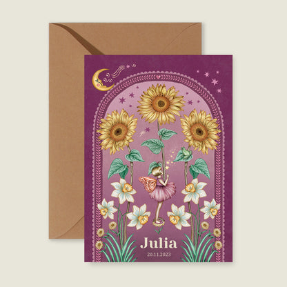 Sunflowers Purple - Story of July