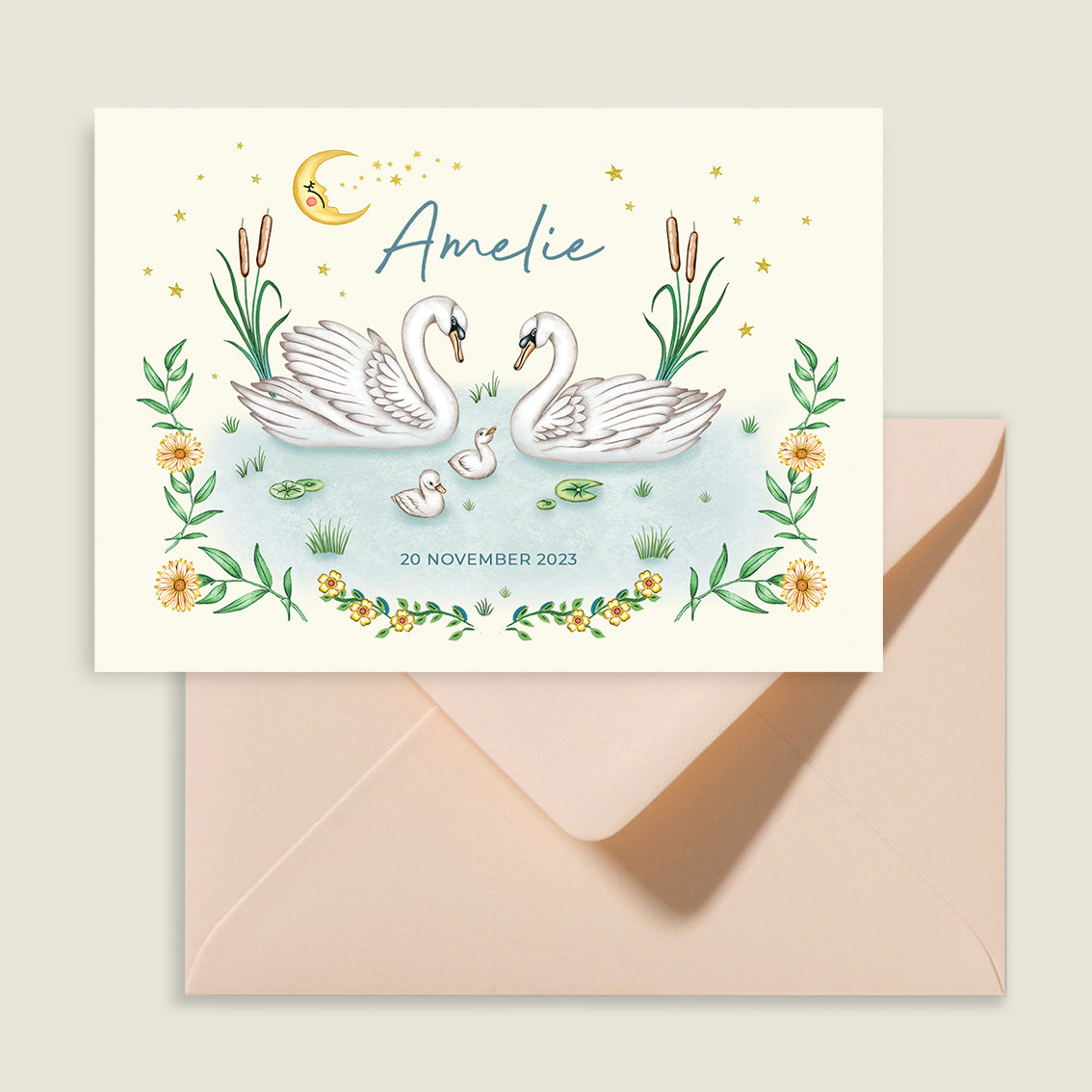 Sample Swan Baby - Story of July