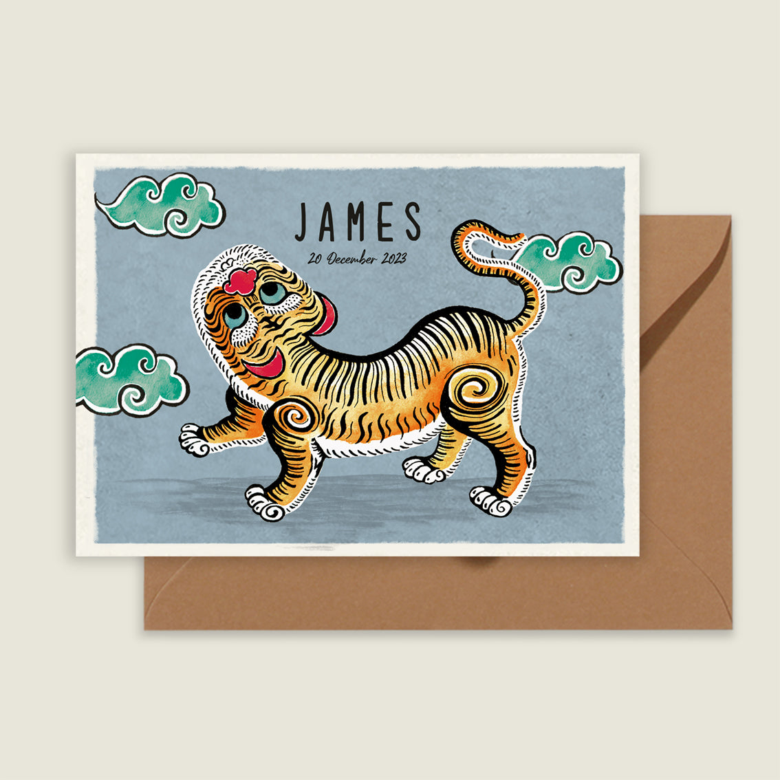 Sample The Blue Tiger - Story of July