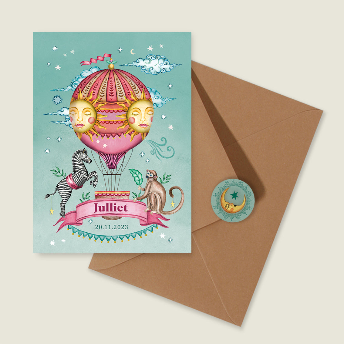 Zebra And The Monkey - Story of July