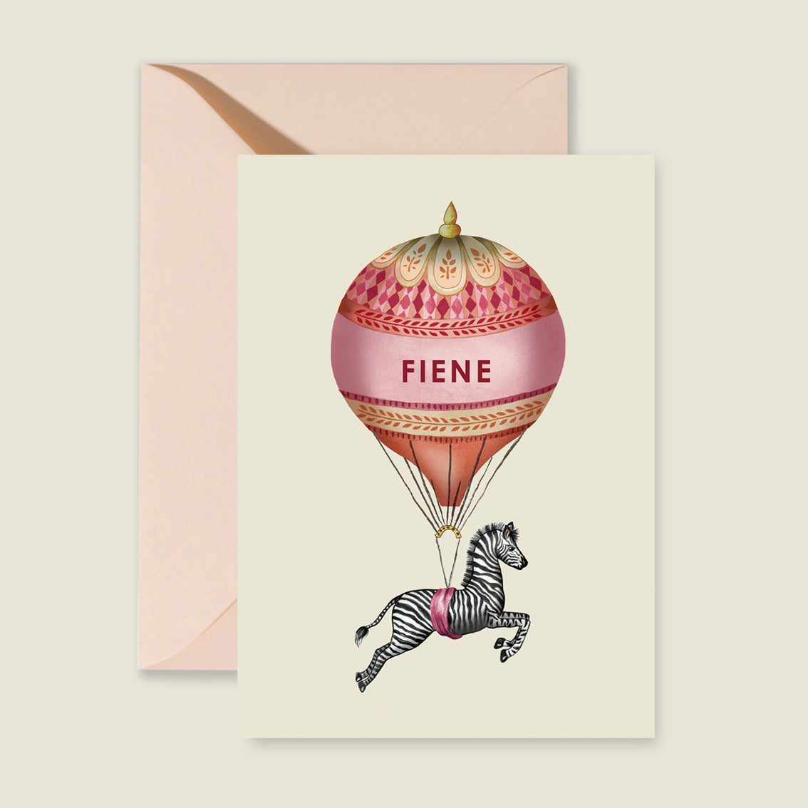 Zebra Balloon Orange - Story of July