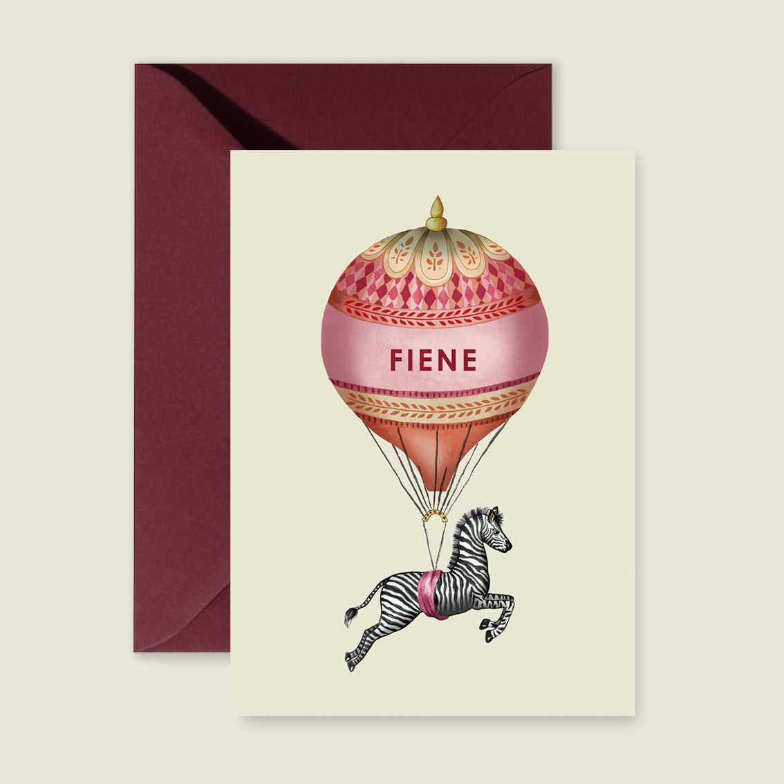 Zebra Balloon Orange - Story of July