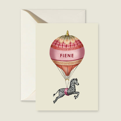 Zebra Balloon Orange - Story of July