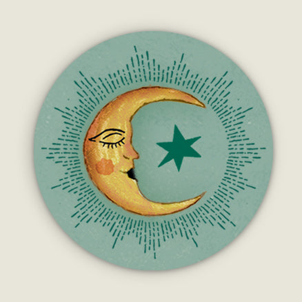 Sluitzegel Moonshine lightgreen - Story of July