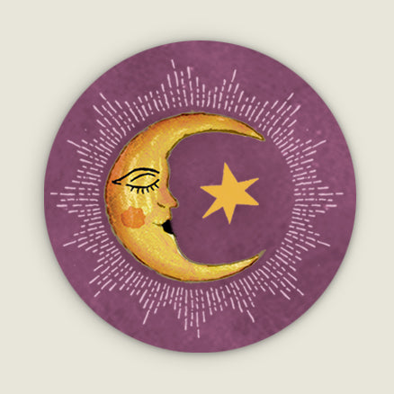 Sluitzegel Moonshine lila - Story of July