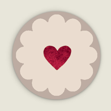 Sluitzegel Little heart - Story of July