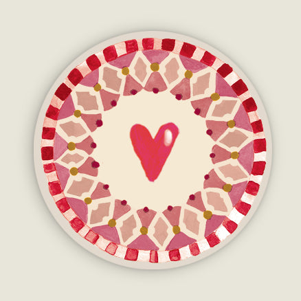 Sluitzegel Pink Heart - Story of July